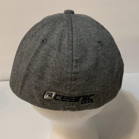 Oceanic gear gray baseball hat cap one size fits all fishing - Picture 6 of 10